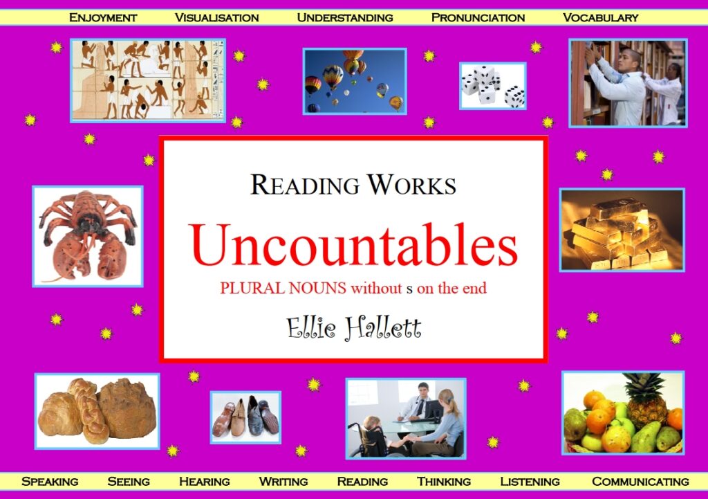 Uncountables - plural nouns in English without s on the end